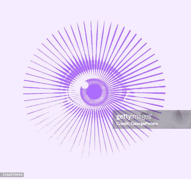 close up of eye with frightened expression - eye close up stock illustrations