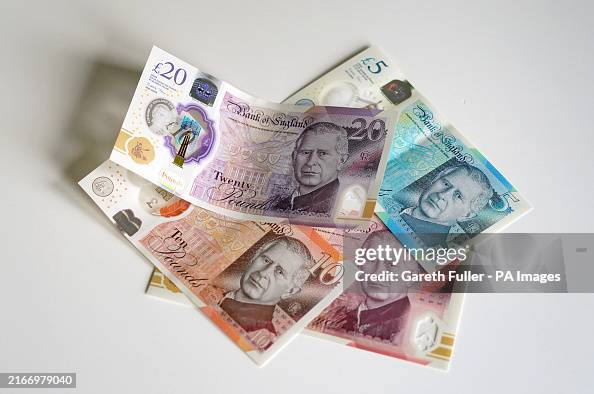 Bank notes stock Bank notes stock