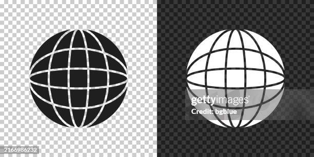 illustrations, cliparts, dessins animés et icônes de globe. icône pour la conception sur fond vierge - coordonnée géographique