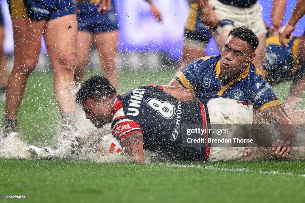 NRL Rd 24 - Roosters v Eels