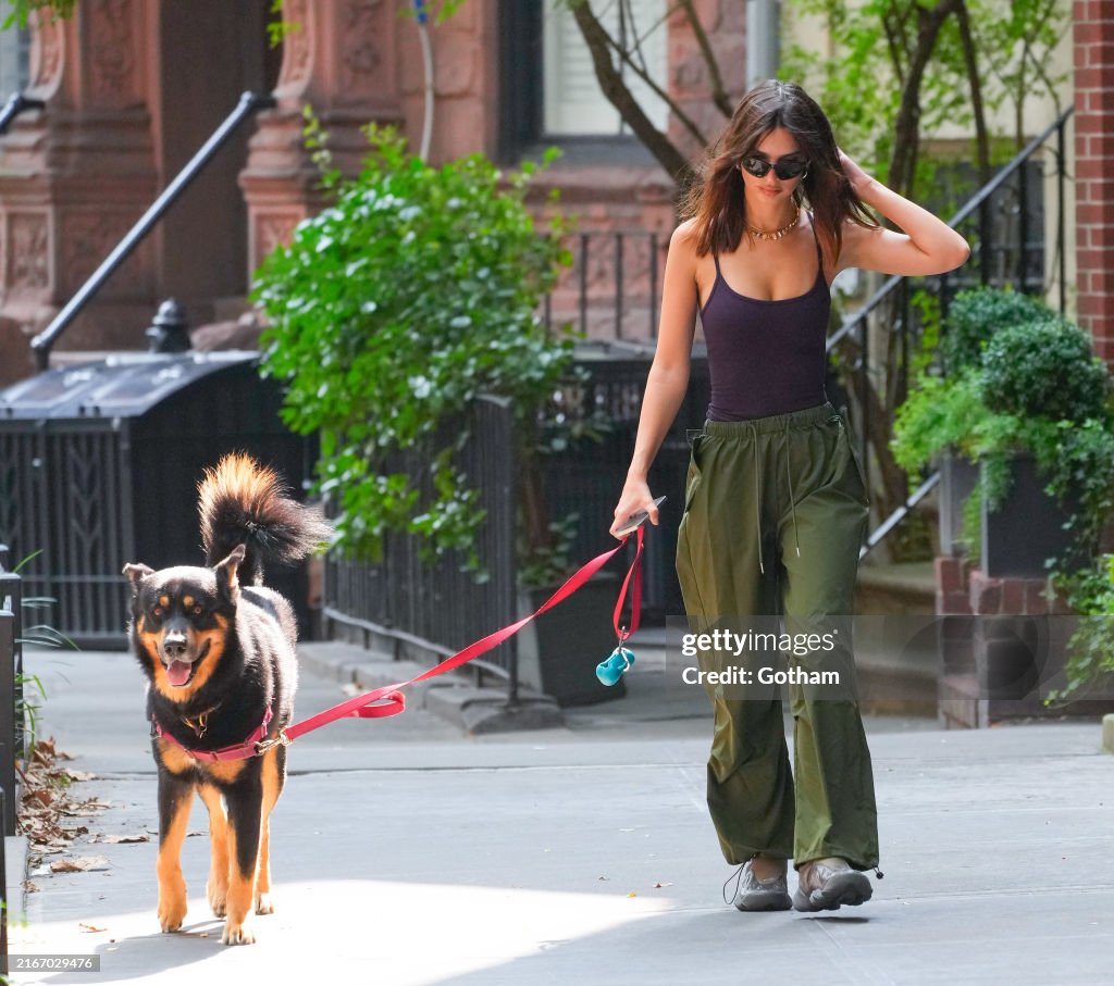 Celebrity Sightings In New York City - August 16, 2024