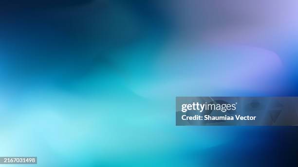 abstract blurred blue gradient fluid vector background design wallpaper template with dynamic color, waves, and blend. futuristic modern backdrop design for business, presentation, ads, banner - blue and purple background stock illustrations