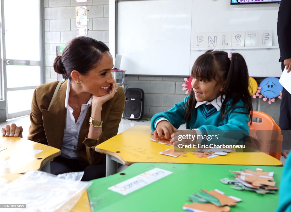 The Duke and Duchess of Sussex Colombia Visit - Day 2