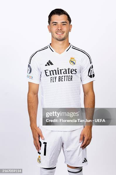 Brahim Diaz Of Real Madrid CF Poses For A Portrait During The Real brahim-diaz-of-real-madrid-cf-poses-for-a-portrait-during-the-real