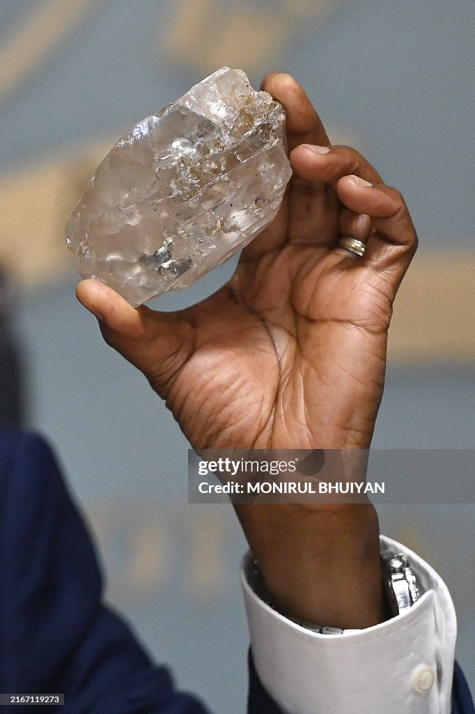 BOTSWANA-ECONOMY-MINERALS