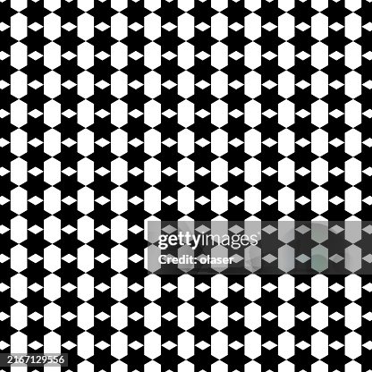 Solid hexagrams in grid pattern Solid hexagrams in grid pattern