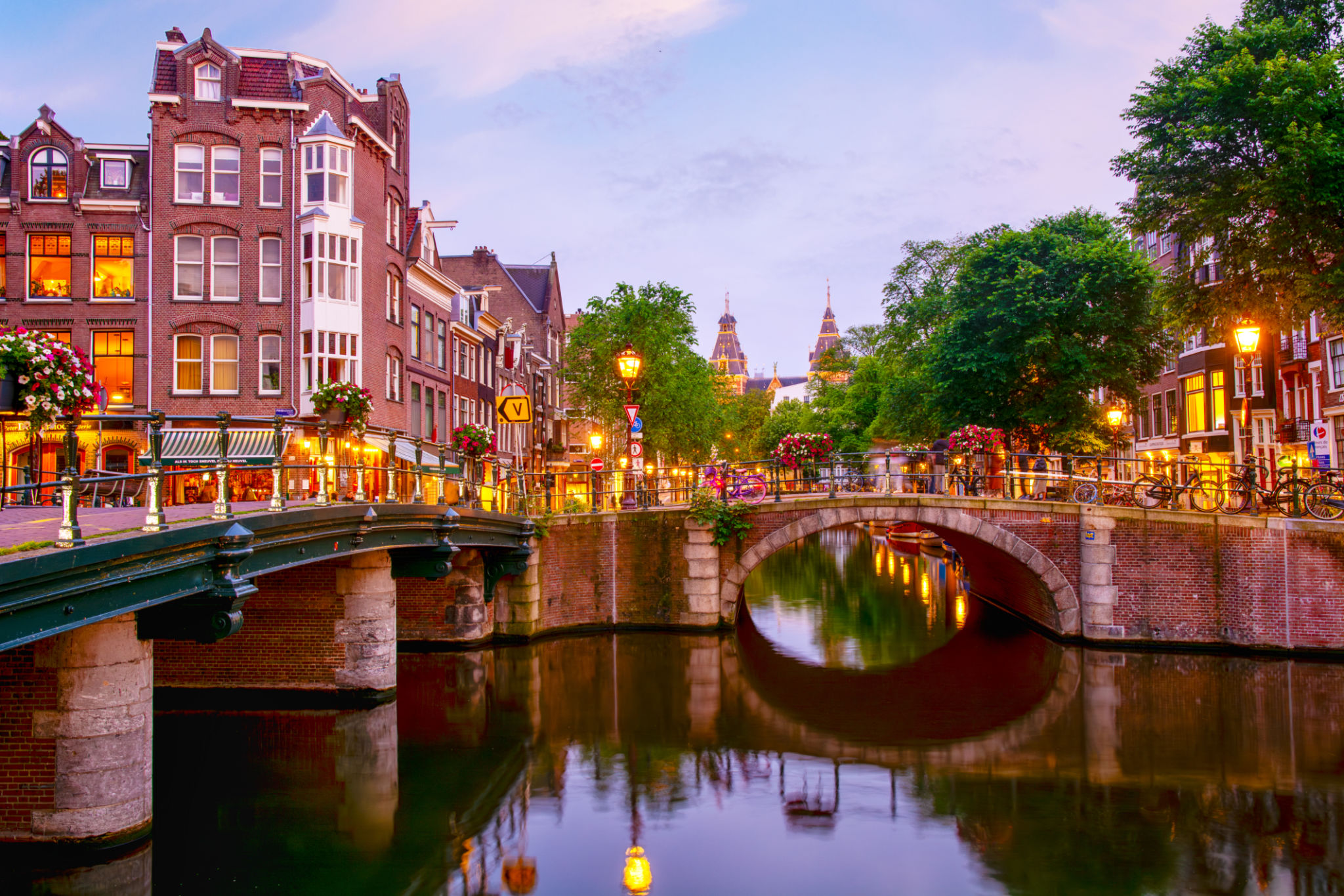 amsterdam skyline