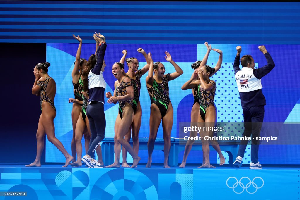 Artistic Swimming - Olympic Games Paris 2024: Day 12