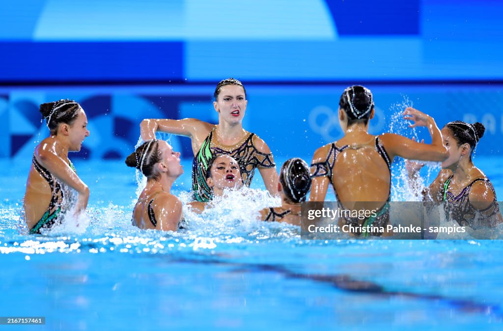 Artistic Swimming - Olympic Games Paris 2024: Day 12