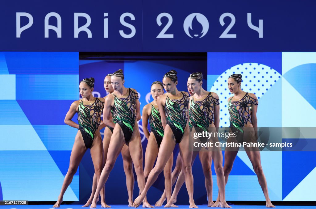 Artistic Swimming - Olympic Games Paris 2024: Day 12