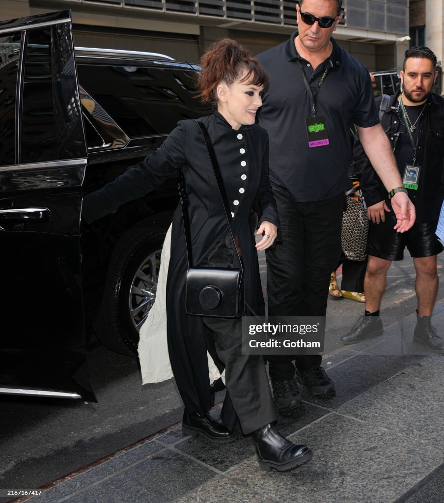 Celebrity Sightings In New York City - August 17, 2024