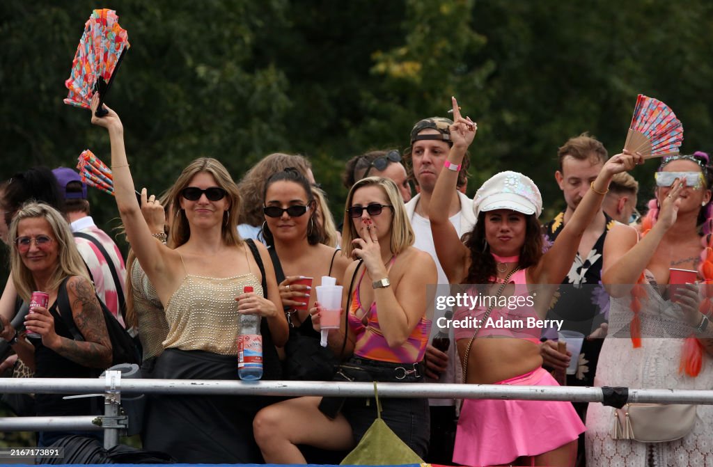 Esa Rave 2024 Techno music enthusiasts attend the 2024 edition of the Rave The ...