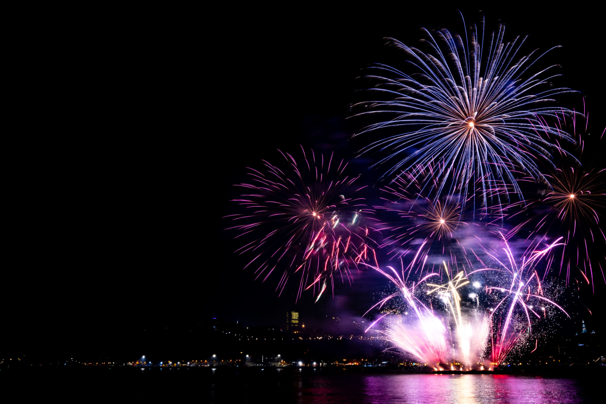 fireworks display