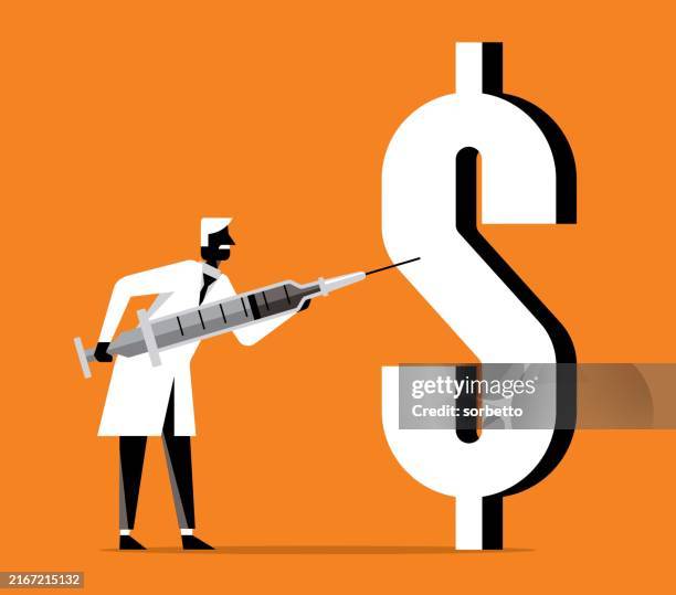 monetary policy - stimulus package stock illustrations