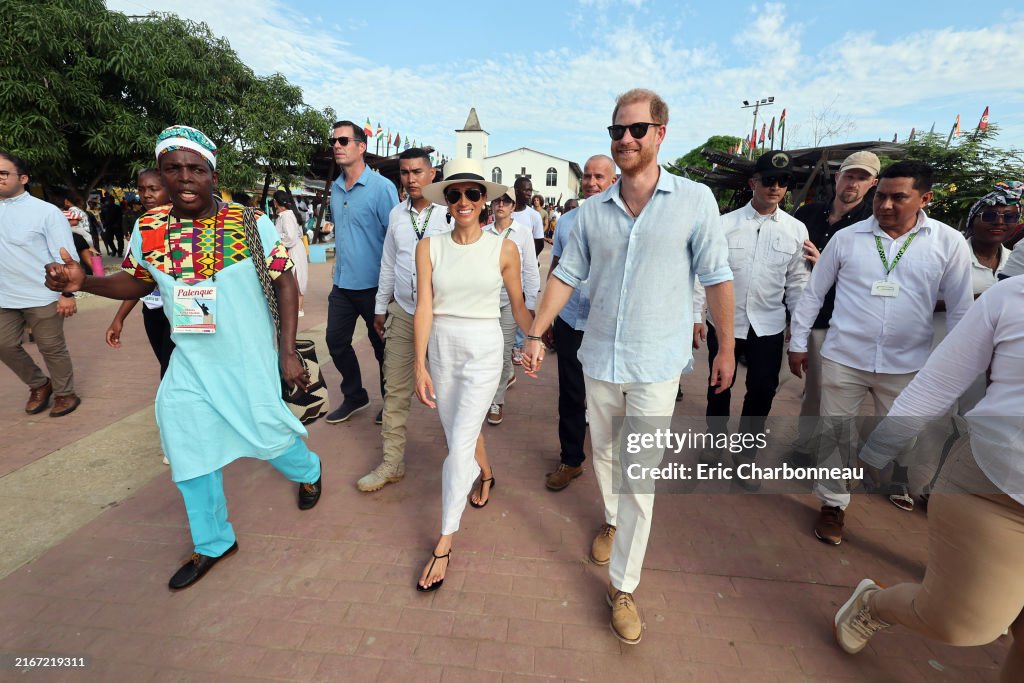 The Duke and Duchess of Sussex Colombia Visit - Day 3