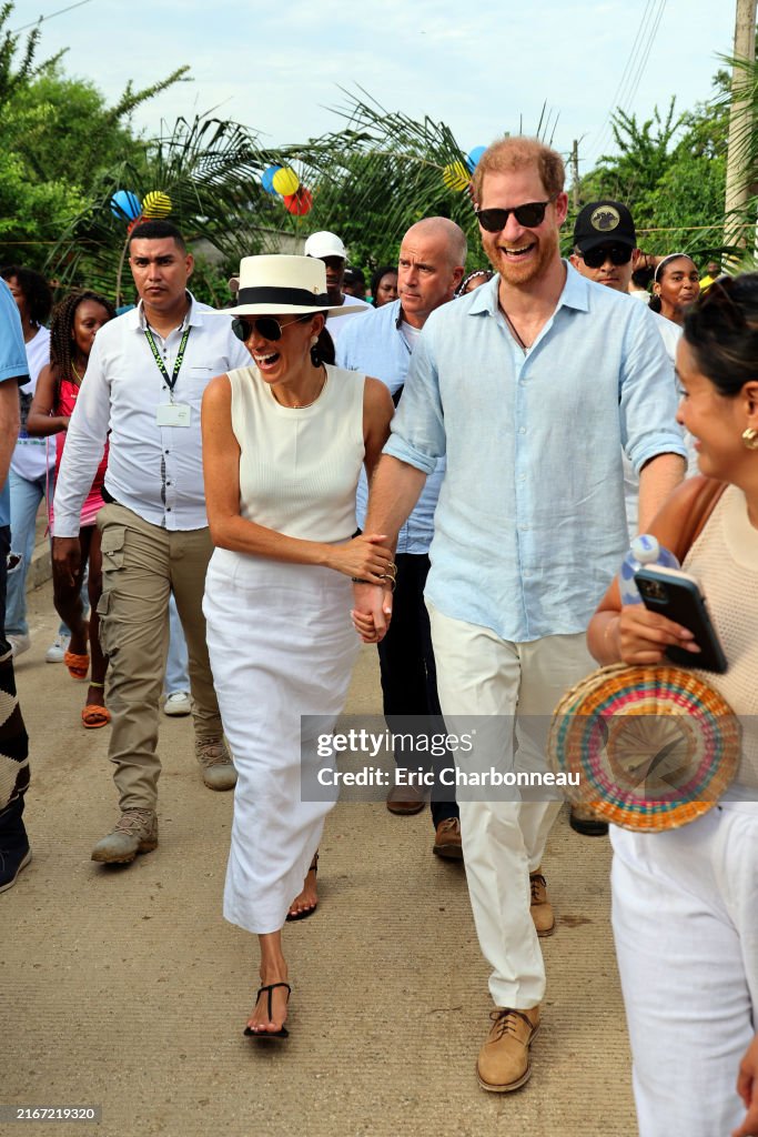 The Duke and Duchess of Sussex Colombia Visit - Day 3