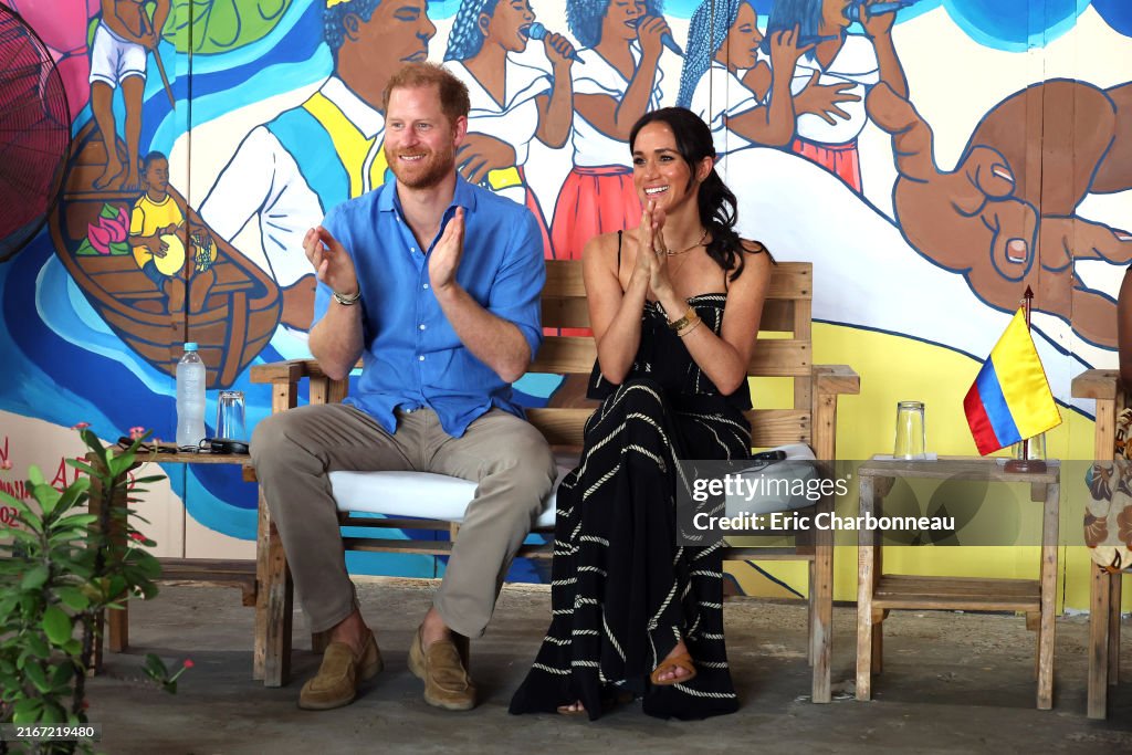 The Duke and Duchess of Sussex Colombia Visit - Day 3
