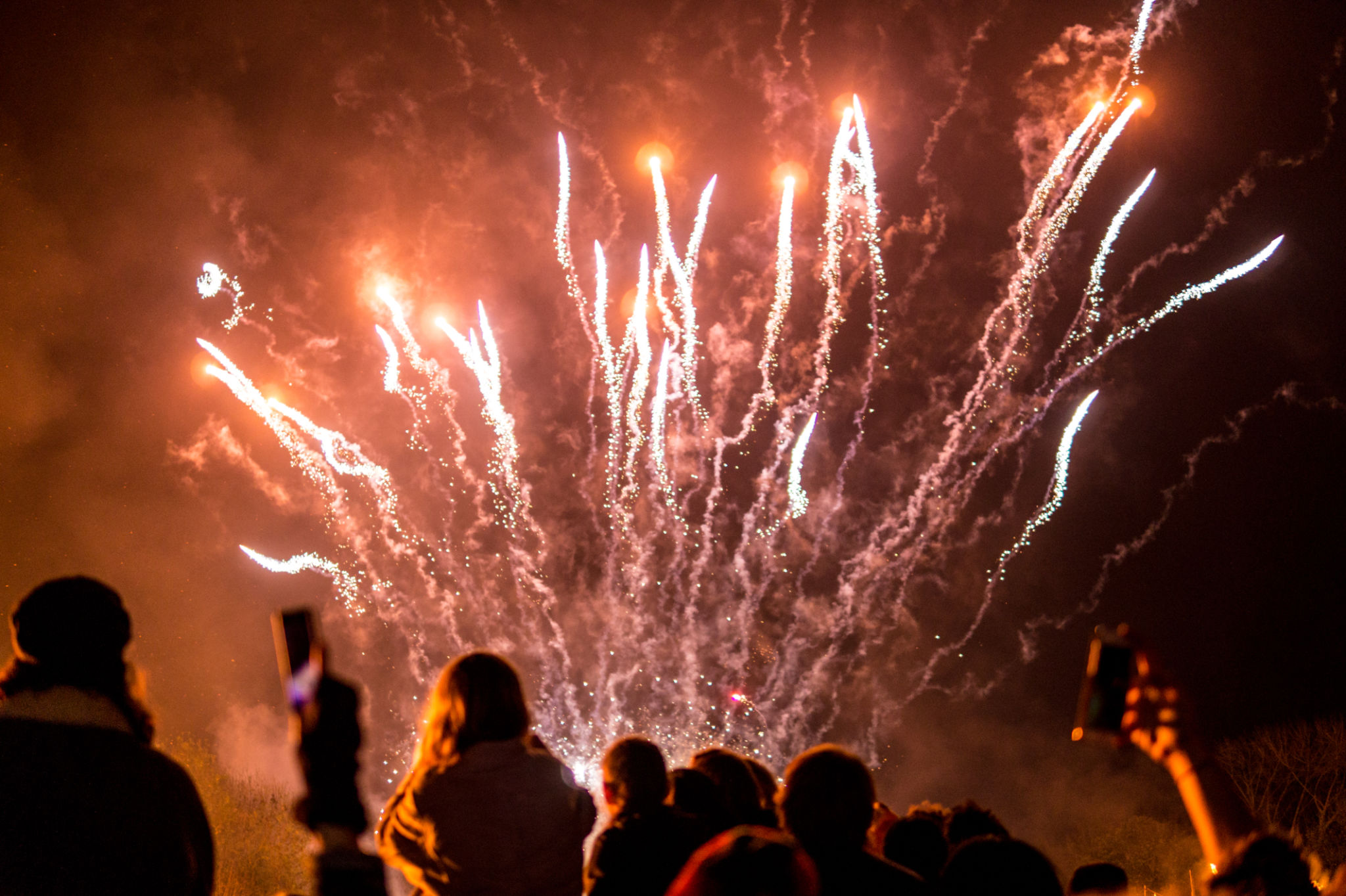 audience fireworks
