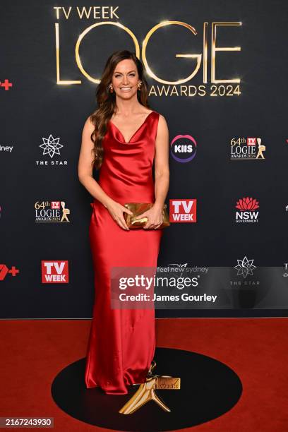 Ursula Heger attends the 64th TV WEEK Logie Awards at The Star on August 18, 2024 in Sydney, Australia.