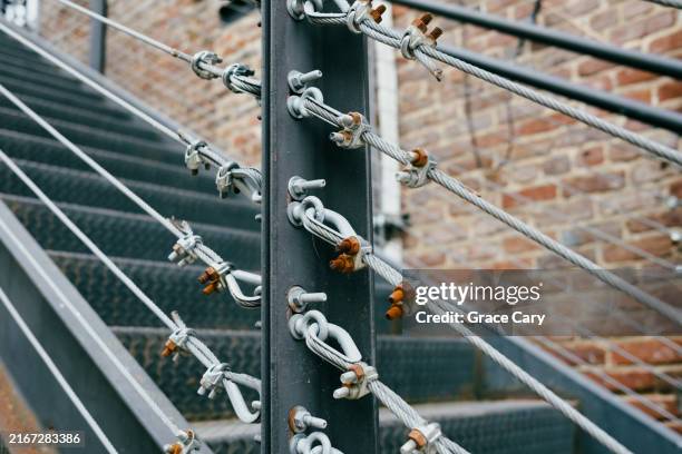Cable Railing Brick 112 Brick Screws Stock Photos, High-Res Pictures, and Images - Getty Images
