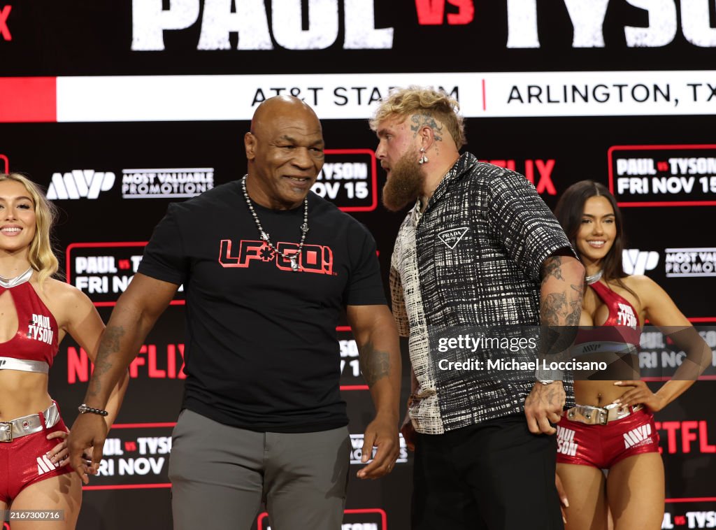 Jake Paul vs Mike Tyson Press Conference - Fanatics Fest