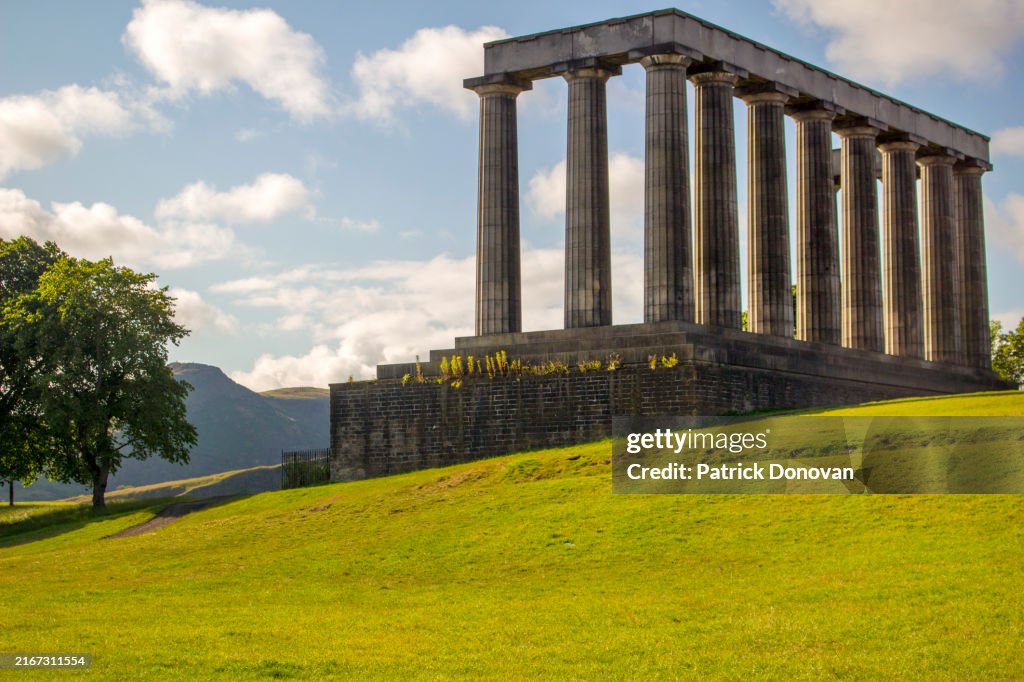 National Monument of Scotland, Calton Hill, Edinburgh, Scotland