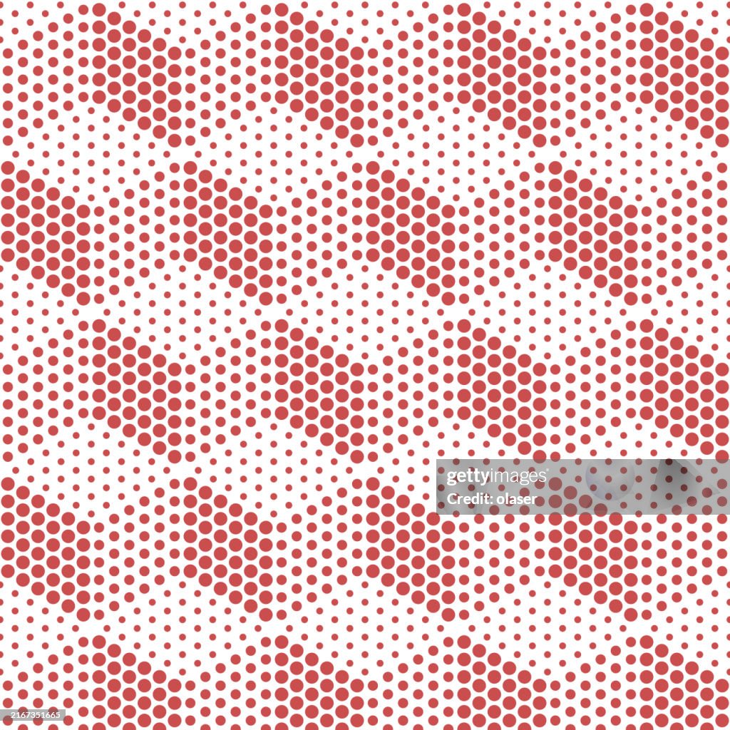 Red Pattern Cube Cube Pattern Sides Made Of Red Dots High-Res Vector Graphic - Getty Images