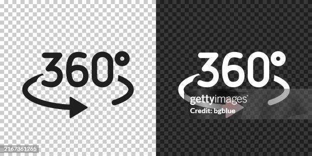 360 degree rotation. icon for design on blank background - axe isolated stock illustrations