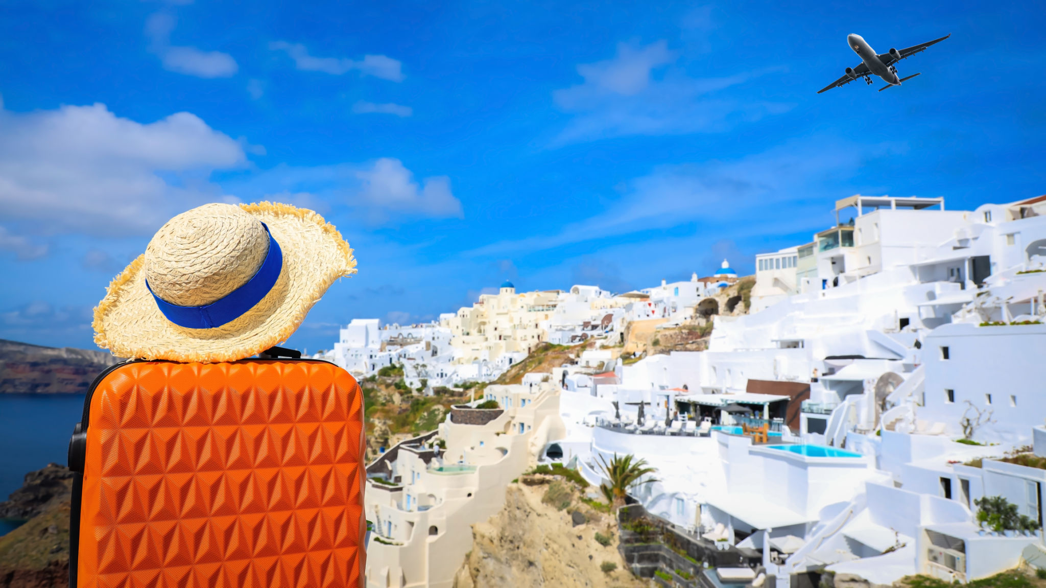 santorini transport