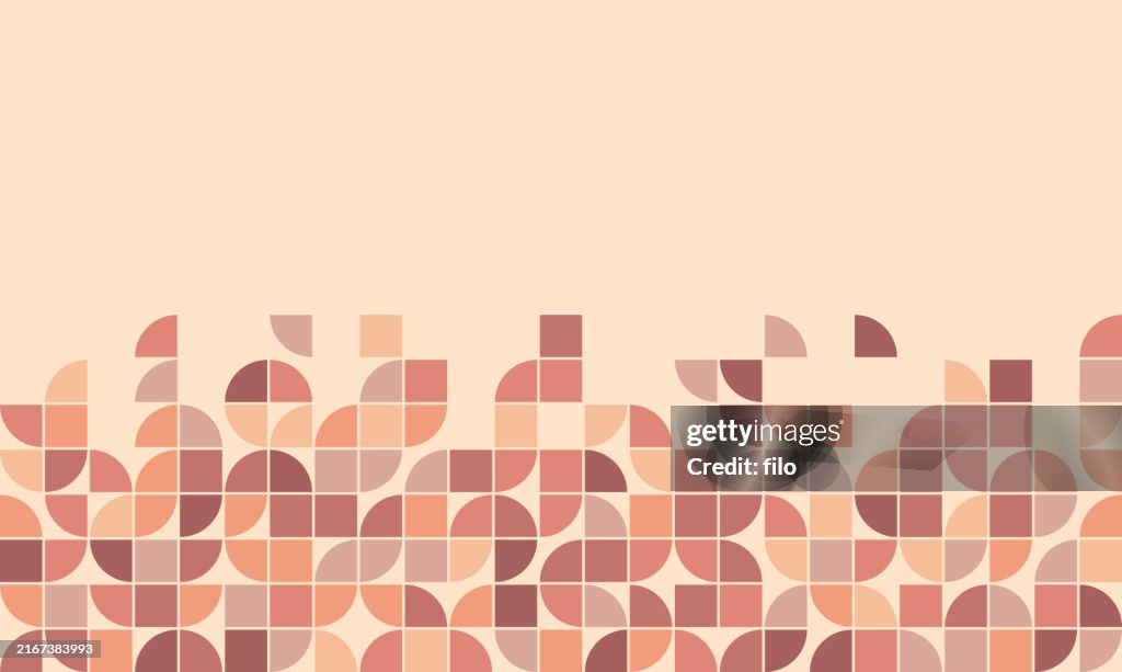 Pattern Edge Effect Mosaic Blocks Abstract Background Edge Frame Pattern High-Res Vector ...