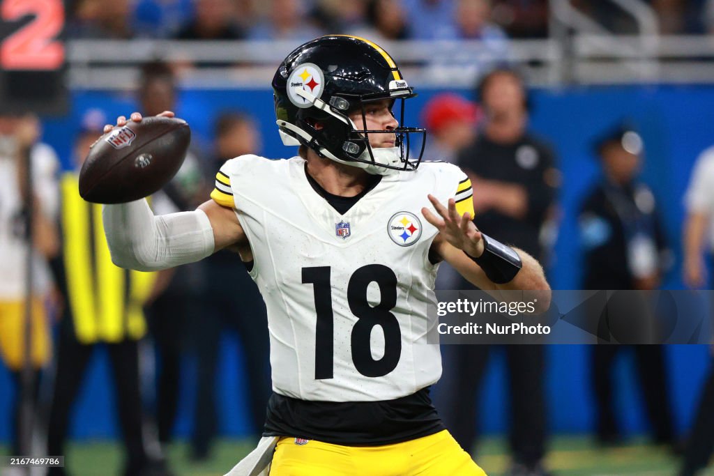 Pittsburgh Steelers vs Detroit Lions