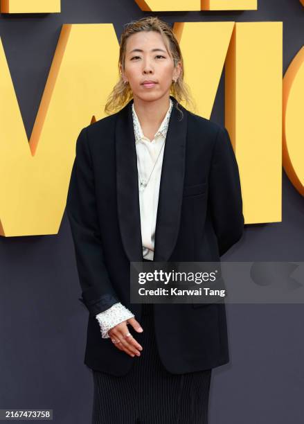 Rina Yang attends the European premiere of "Blink Twice" at the Odeon Luxe Leicester Square on August 19, 2024 in London, England.