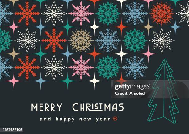 merry christmas greeting card - stock illustration - portrait backdrop stock illustrations