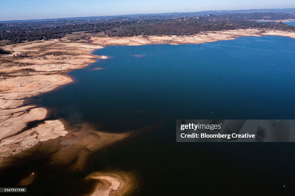 A Reservoir During A Drought