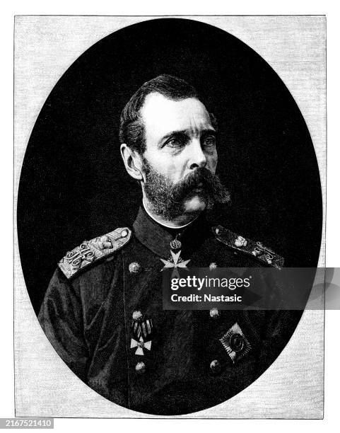 Alexander Ii Emperor Of Russia High-Res Vector Graphic