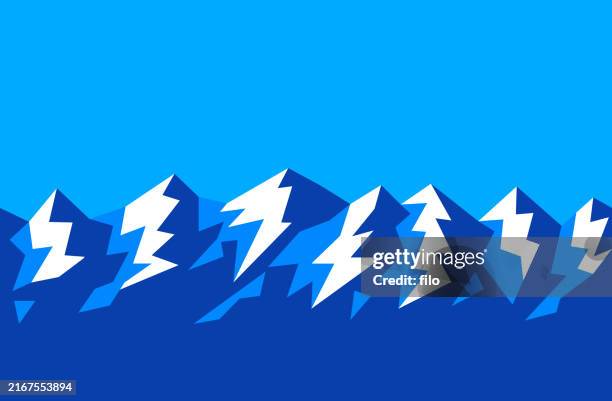 mountain slope background abstract - colorado ski resort stock illustrations