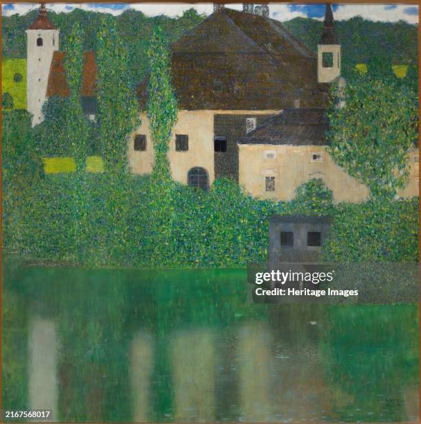 Schloss Kammer on Lake Attersee I, circa 1908. Found in the Collection of the National Gallery, Prague. Creator: Klimt; Gustav .