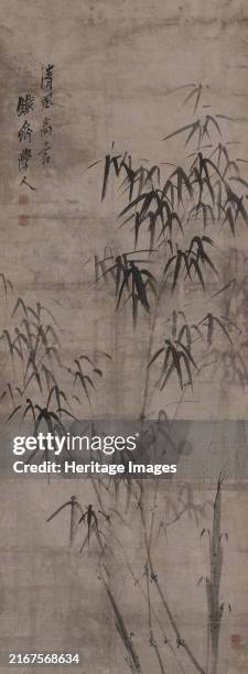 Bamboo grove, . Found in the Collection of the Collezione Claudio Perino. Creator: Tessai; Tomioka .