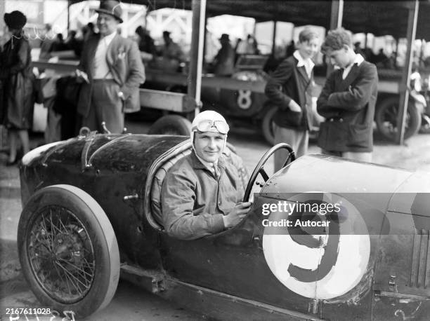 Roland Riley Roland King Farlow, Riley during the Brooklands Club Meeting at... News ...