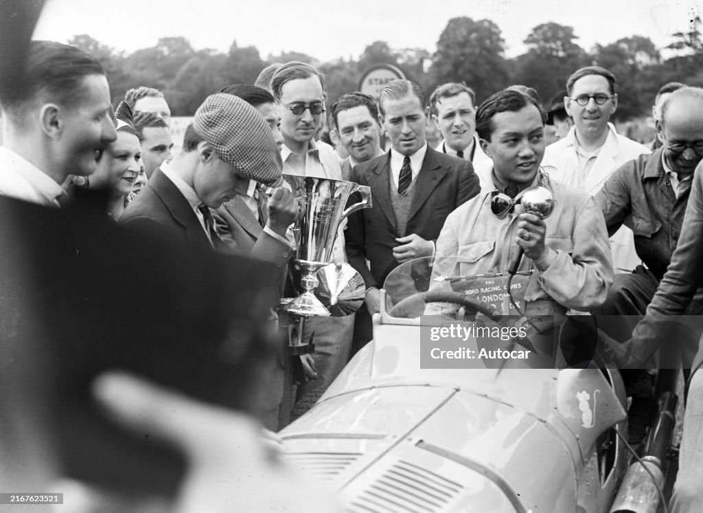 B Bira 1st Position Talks To The Press After The Race During The b-bira-1st-position-talks-to-the-press-after-the-race-during-the