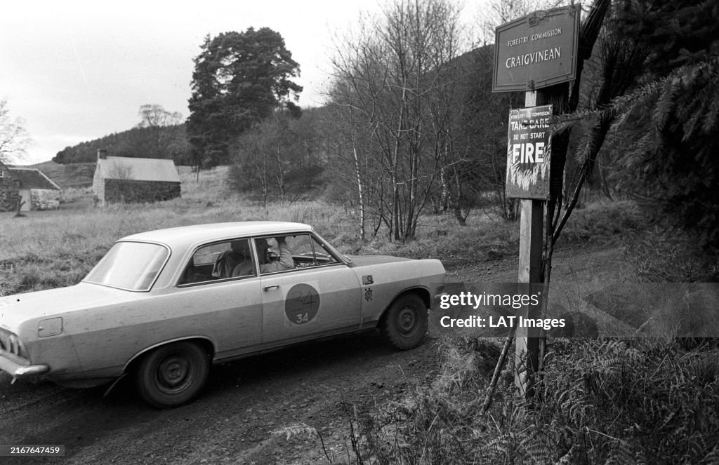 Rac Rally 1960 Ove Eriksson / ?, Opel Rekord during the RAC Rally on November 19 ...