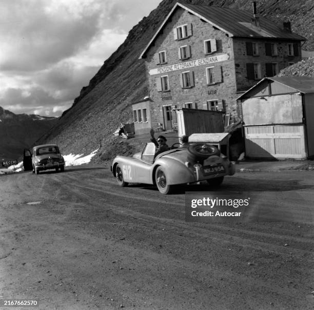 Alpine Rally 1950s 178 1950 Jaguar Xk120 Stock Photos, High-Res Pictures, and Images ...