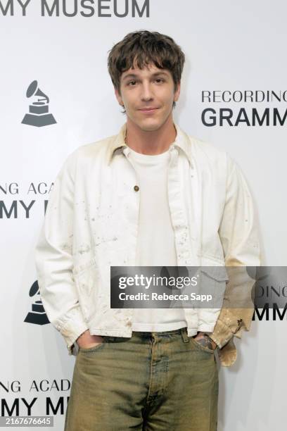 Tucker Pillsbury, aka Role Model, attends The Drop: Role Model at GRAMMY Museum L.A. Live on August 20, 2024 in Los Angeles, California.