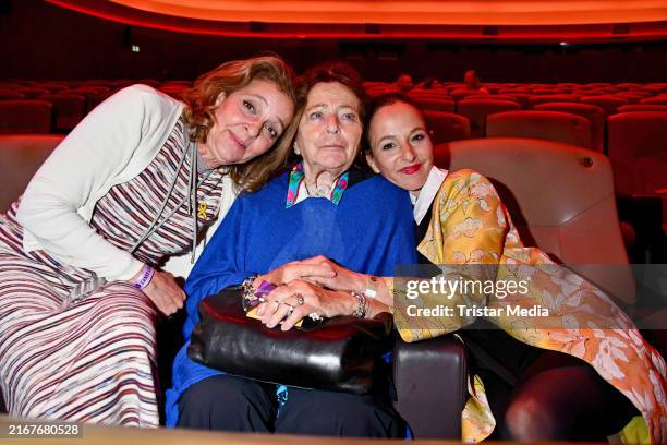 Jessica Brauner, Renee Brauner and Sharon Brauner during the Ernst Lubitsch Award at Zoo Palast on August 25, 2024 in Berlin, Germany.