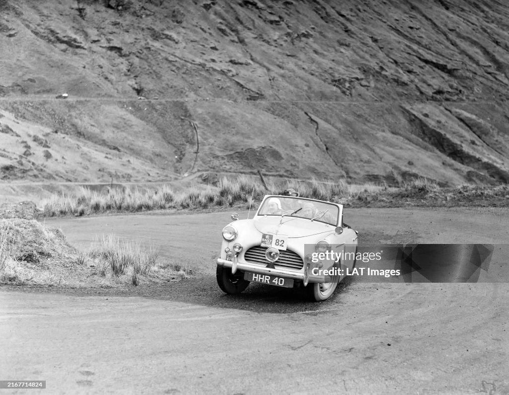 Ac Rally Austin A40 sports during the RAC Rally on March 31, 1952. News Photo ...