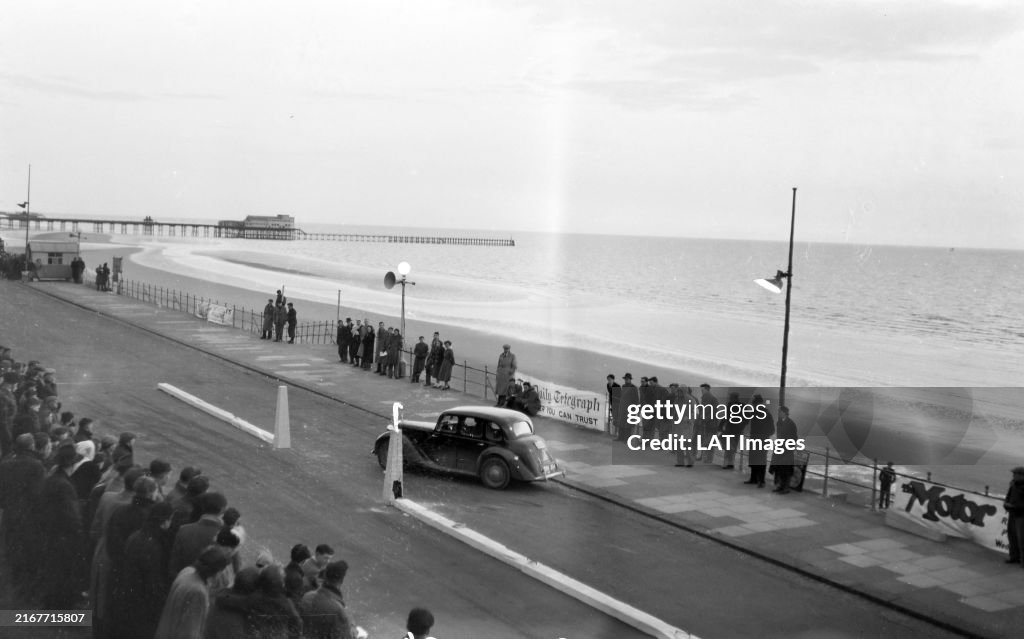 Ac Rally On track action during the RAC Rally on March 31, 1952. News Photo ...