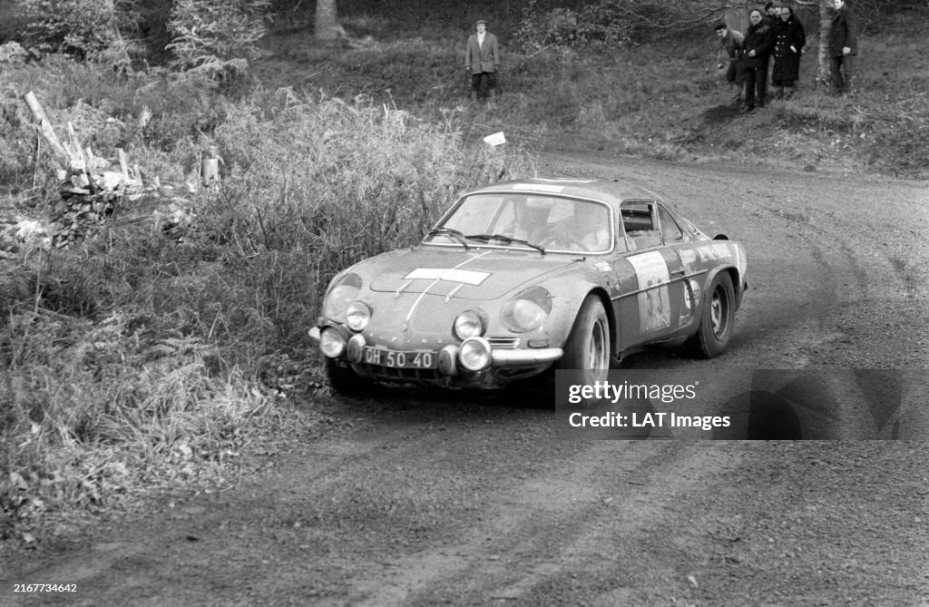 Ac Rally Nigel Hollier / Phil Short, Alpine A110 during the RAC Rally on... News ...