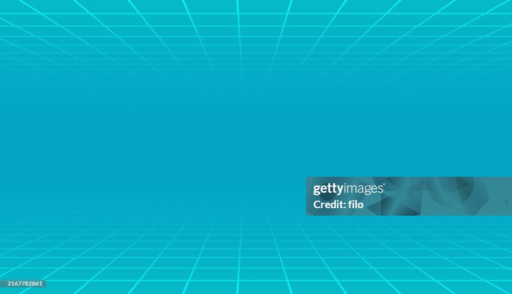 Grid In Depth Grid Depth 3d Design Background High-Res Vector Graphic - Getty Images