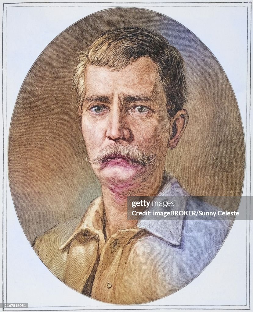 Sir Henry Morton Stanley, born John Rowlands, 1841 to 1904, Welsh journalist and explorer. From Africa, dets Opdagelse, Erobring og Kolonisation, published in Copenhagen, 1901, Historical, digitally restored reproduction from a 19th century original, Reco