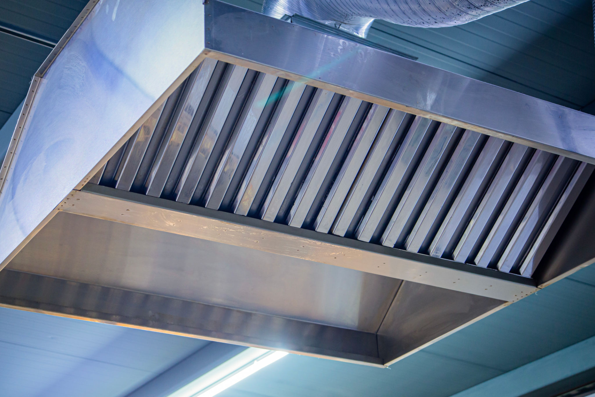 cleaning kitchen exhaust